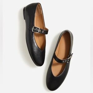 Madewell The Remy Black Mary Jane Flats